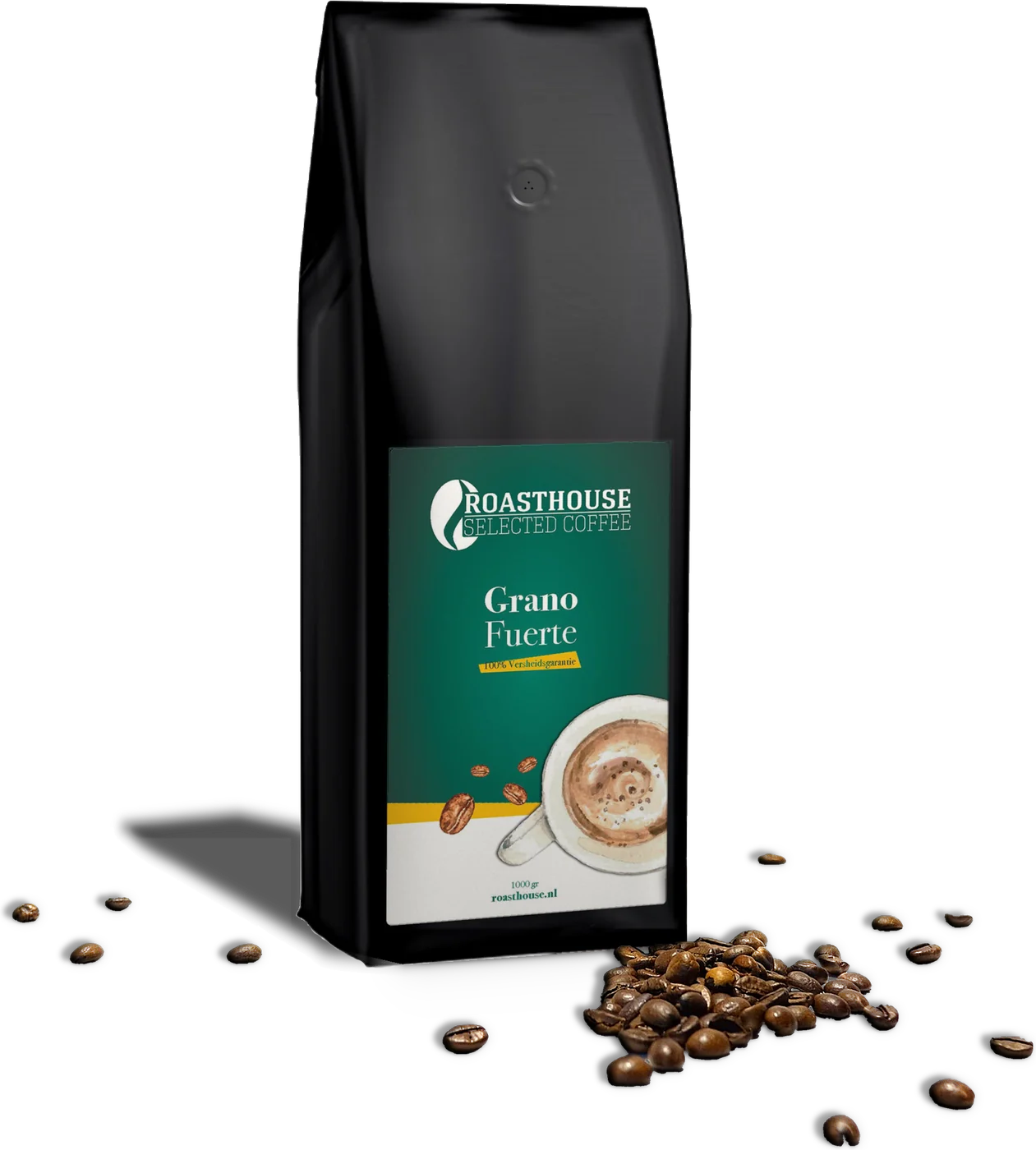 Grano Fuerte, zak koffie van Roasthouse